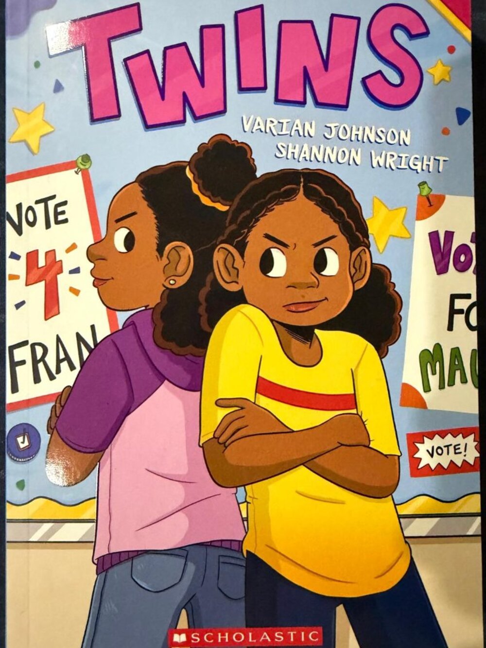 Twins: A Graphic Novel (Twins #1) by Varian Johnson – Brand New Paperback